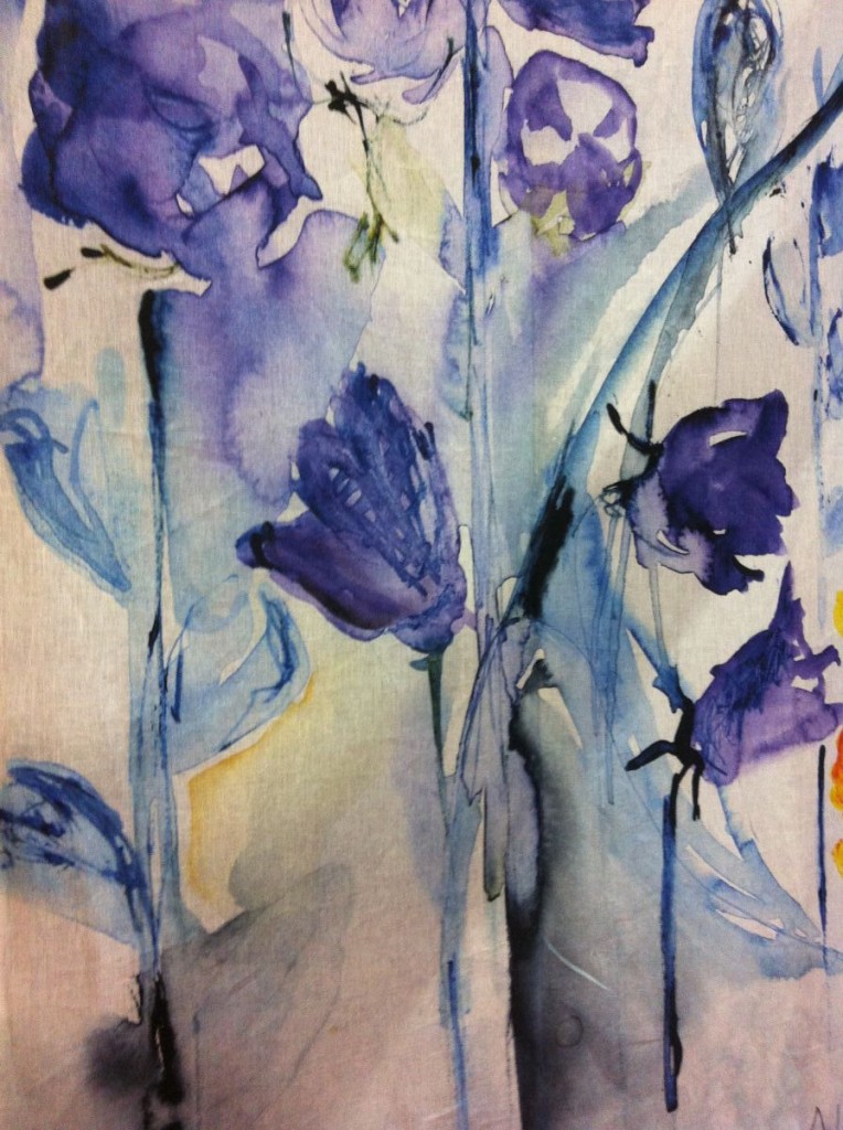 Michel Caza Peoples Choice: Tobex AB (Sweden) for their textile titled ‘Bluebells’.
