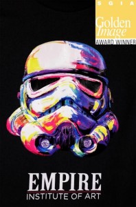 Silver Award: Subgroup B - Single Multicolor Entries - Stormtrooper Abstract Structured Art